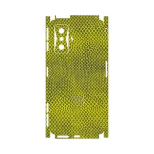 MAHOOT Yellow Snake Skin-FullSkin Cover Sticker for Xiaomi Redmi K50 Gaming