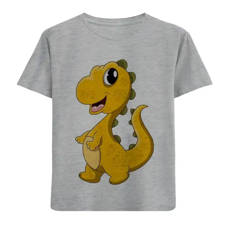 تی شرت آستین کوتاه بچگانه مدل بچه اژدها F525