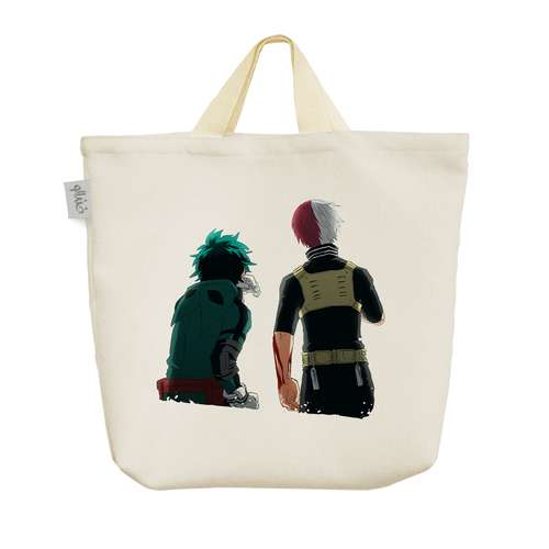 ساک خرید خندالو مدل شوتو و دکو انیمه آکادمی قهرمان من کد 1053