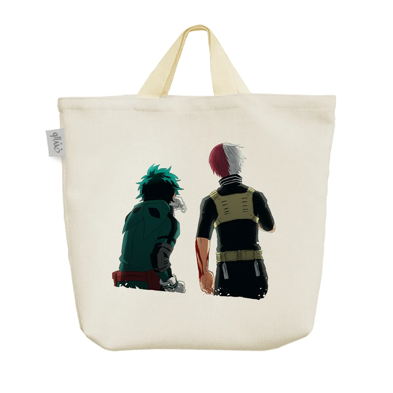 ساک خرید خندالو مدل شوتو و دکو انیمه آکادمی قهرمان من کد 1053