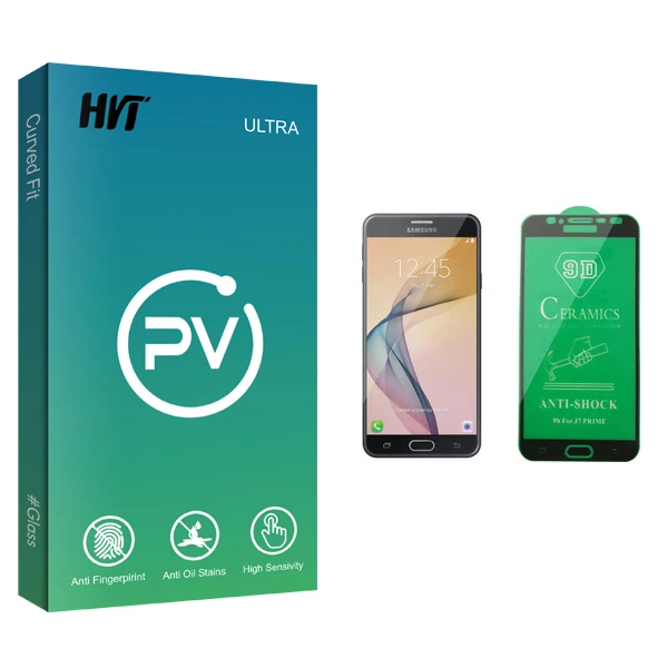 محافظ صفحه نمایش سرامیکی اچ وی تی مدل PV glass مناسب برای گوشی موبایل سامسونگ Galaxy J7 Prime