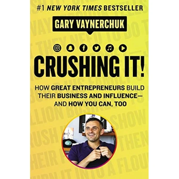 کتاب Crushing It! اثر Gary Vaynerchuk انتشارات HarperCollins Publishers Inc