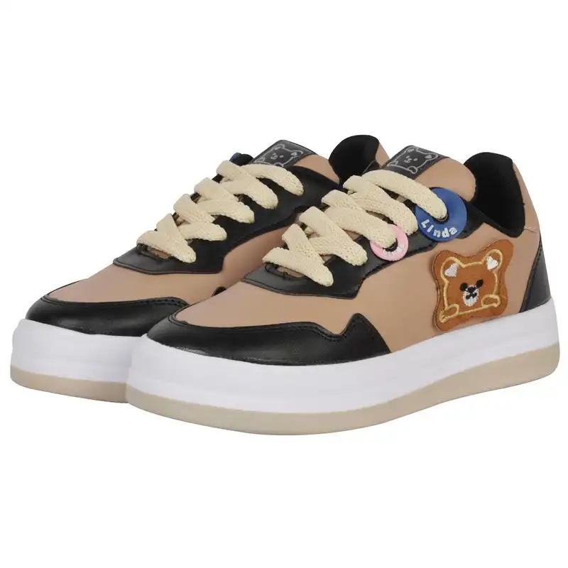 کفش روزمره زنانه مدل 288001357 رنگ نسکافه ای