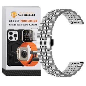 بند آلتیمیت شیلد مدل 7Row TW مناسب برای ساعت هوشمند گلوریمی Loop / Glorimi Line / Glorimi GC Slim / Glorimi GC Plus / Glorimi K2 22mm