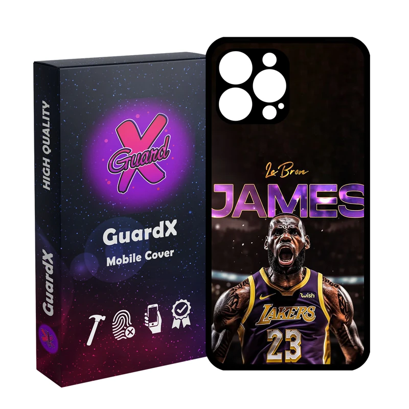 کاور گارد ایکس طرح Lebron James مدل 10715 مناسب برای گوشی موبایل اپل iPhone 13 Pro Max