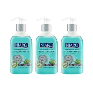 مایع دستشویی نیارو مدل حساس حجم 500 میلی لیتر بسته 3 عددی