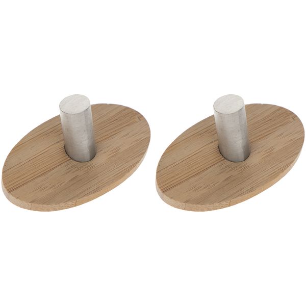 آویز حوله حمام ونکو مدل Piceno Bamboo بسته دو عددی آویز حوله حمام ونکو مدل Piceno Bamboo بسته دو عددی