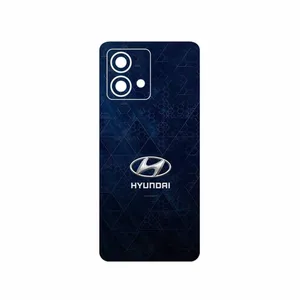 MAHOOT Hyundai_Logo Cover Sticker for Motorola Moto G84