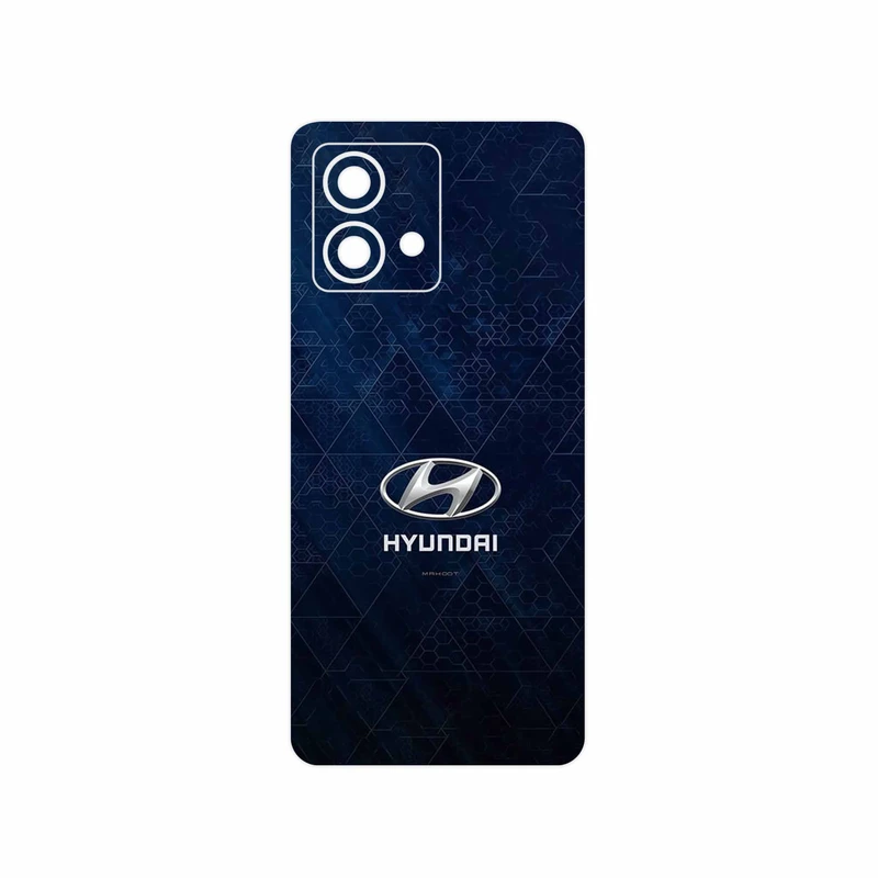 برچسب پوششی ماهوت مدل Hyundai_Logo مناسب برای گوشی موبایل موتورولا Moto G84