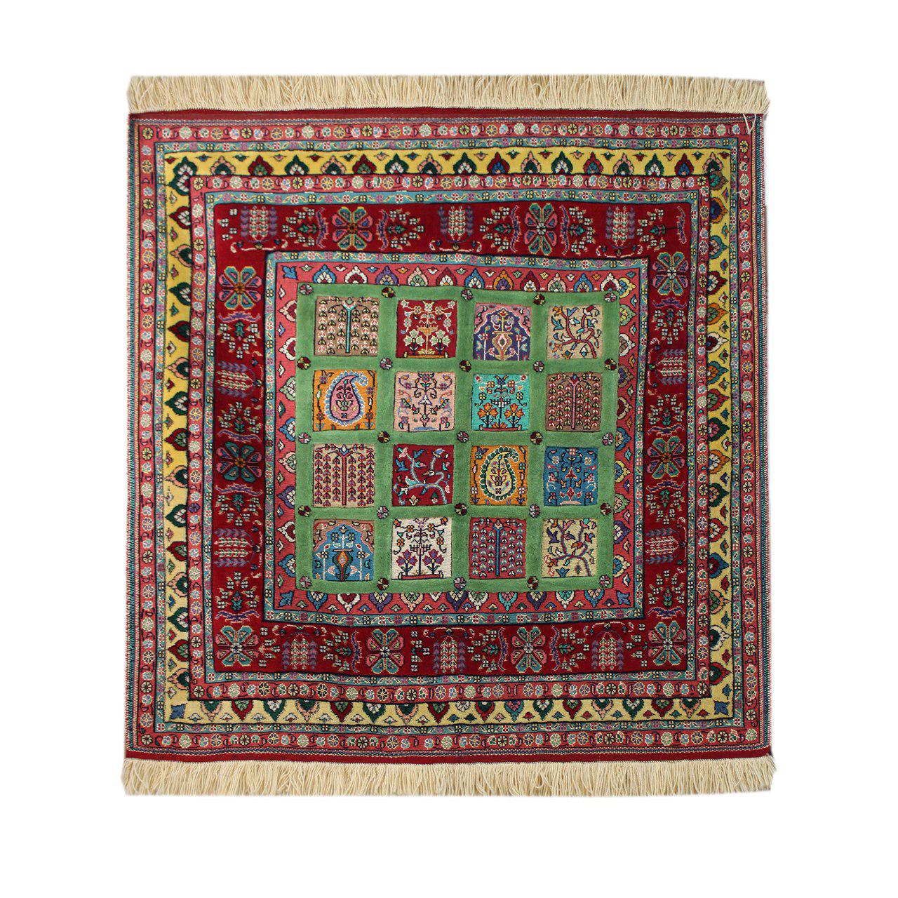 گلیم فرش دستبافت یک و نیم متری کد 1103288