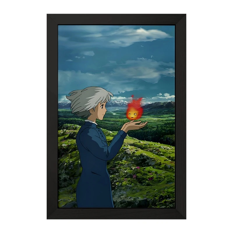 تابلو خندالو مدل سوفیا انیمه قلعه متحرک هاول کد F6018