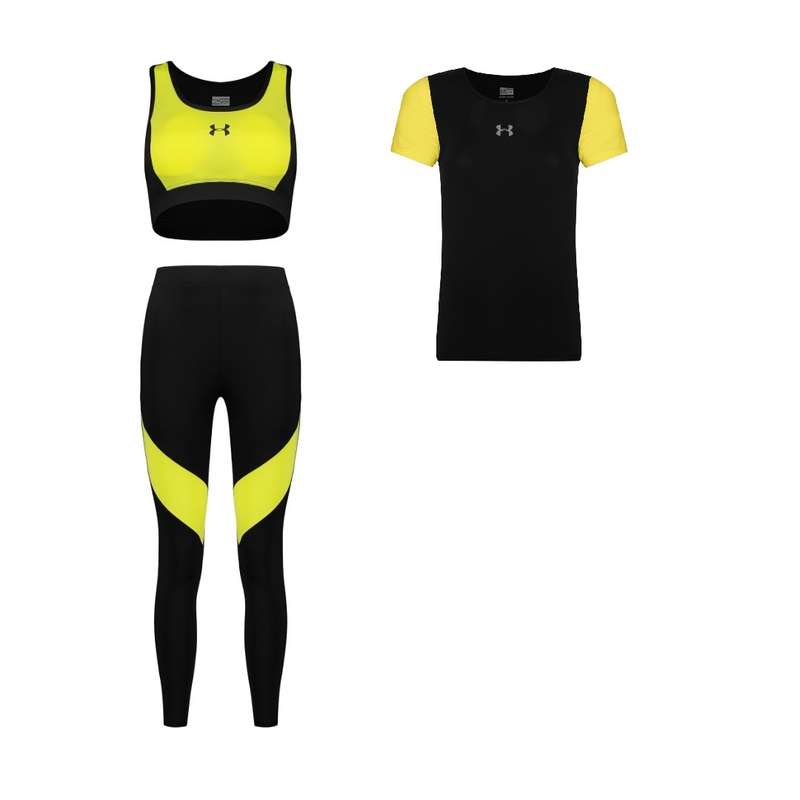 ست 3 تکه لباس ورزشی زنانه مدل 1401-7101