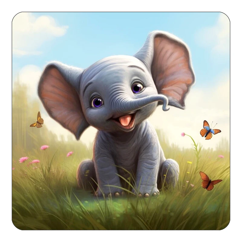 مگنت کاکتی طرح حیوانات کارتونی مدل mp27569