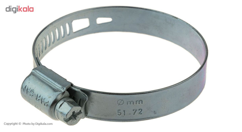 بست فلزی پارسان مدل PS214 سایز 51-72 میلیمتر بسته 2 عددی