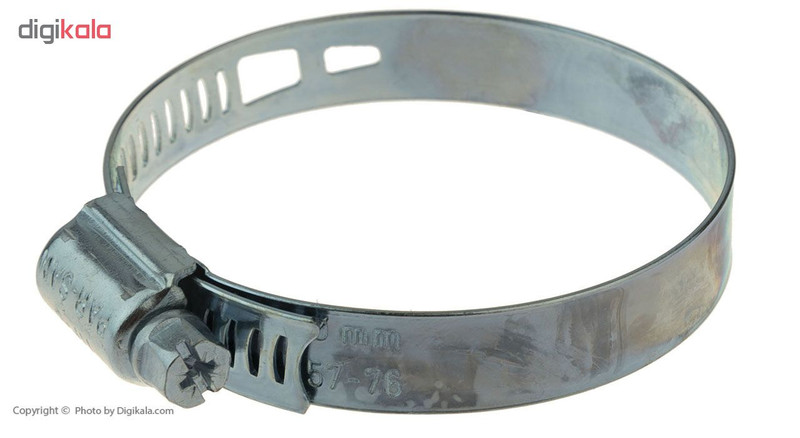 بست فلزی پارسان مدل PS300 سایز 57-76 میلیمتر بسته 2 عددی