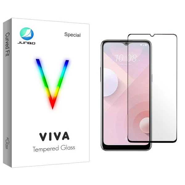 محافظ صفحه نمایش شیشه ای جانبو مدل Viva مناسب برای گوشی موبایل اچ تی سی Desire 20 Plus