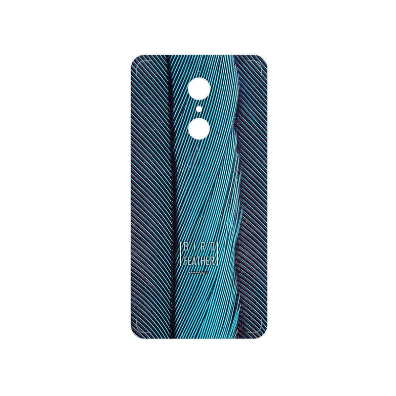 برچسب پوششی ماهوت مدل Turquoise feathers مناسب برای گوشی موبایل شیائومی REDMI 5