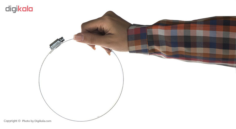 بست فلزی پارسان مدل PS600 سایز 130-146 میلیمتر بسته 2 عددی