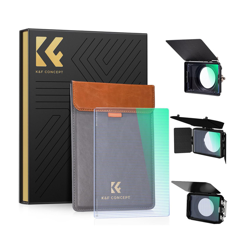 فیلتر لنز کی اند اف مدل SQUARE FILTER  Blue Streak Matte Box System Nano‑X - 4×5.65