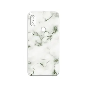 MAHOOT  Blanco-Smoke-Marble Cover Sticker for Xiaomi Redmi Note 6 Pro