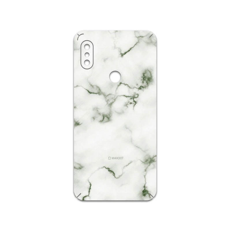 برچسب پوششی ماهوت مدل Blanco-Smoke-Marble مناسب برای گوشی موبایل شیائومی Redmi Note 6 Pro