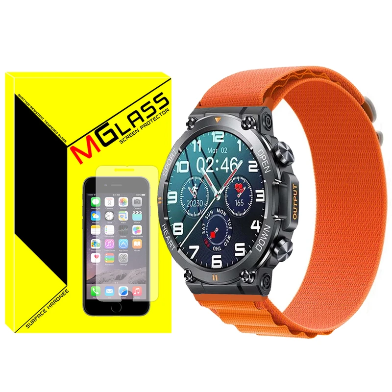 بند ام‌گلس مدل Loop Alpine مناسب برای ساعت هوشمند هپی تاچ K56 / K56 Pro / K56 Ultra