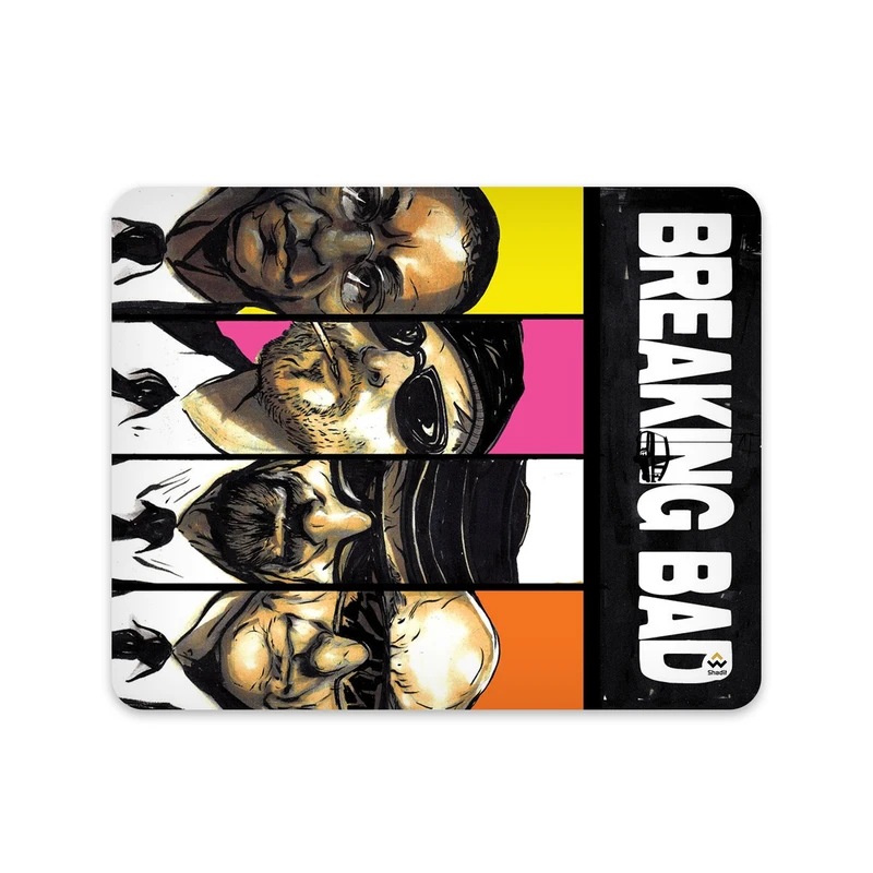 ماوس پد شادیت مدل برکینگ بد کد873 سایز 24*19 سانتی متر