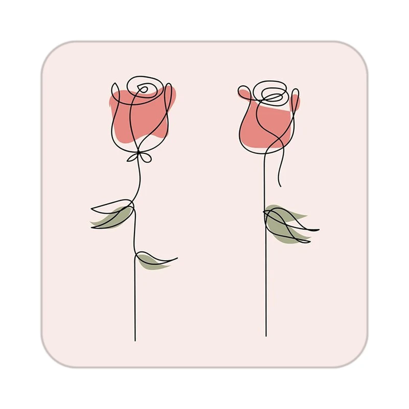 زیر لیوانی کاکتی طرح عاشقانه مدل mp37983