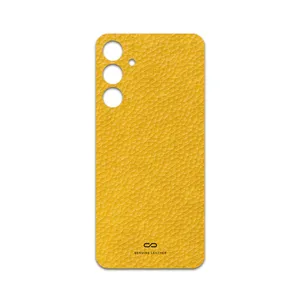 MAHOOT Mustard-Leather Cover Sticker for Samsung Galaxy A16 4G