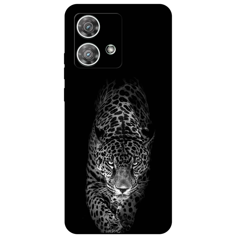 کاور مگافون طرح پلنگ مدل 1879 مناسب برای گوشی موبایل موتورولا Moto Edge 40 Neo