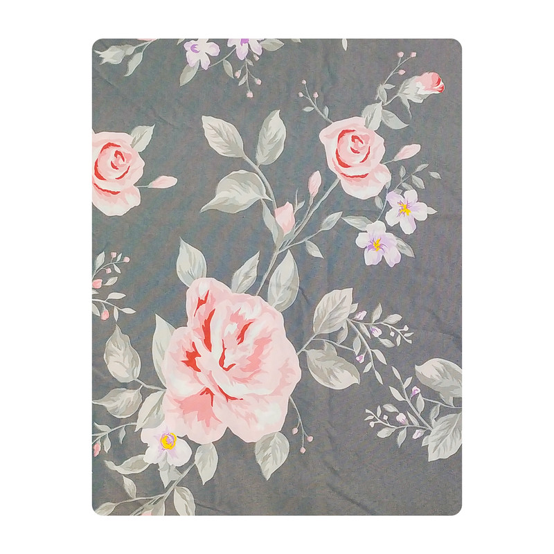 ملحفه آدنو مدل رز کد IR122 یک نفره سایز 140x250 سانتی متر