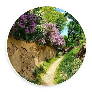 دیوارکوب طرح کوچه باغ ایرانی مدل wtb929