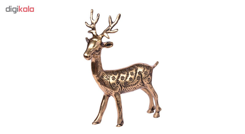 مجسمه برنزی مدل گوزن خال دار