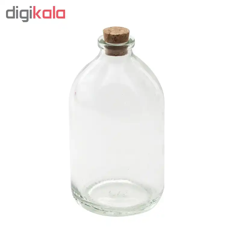 بطری دکوری طرح استوانه ای بسته ۳ عددی