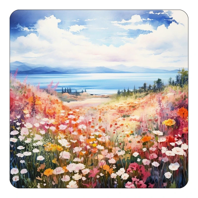 مگنت کاکتی طرح نقاشی رنگ روغن مدل mp71675