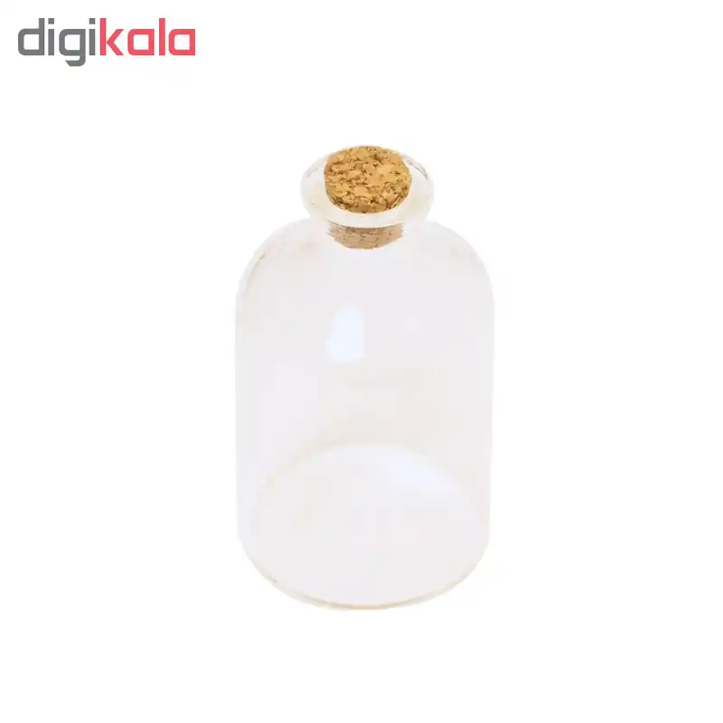 بطری دکوری طرح استوانه ای بسته ۳ عددی