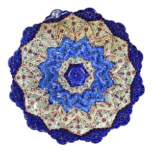 بشقاب مسی میناکاری کد 16-10085