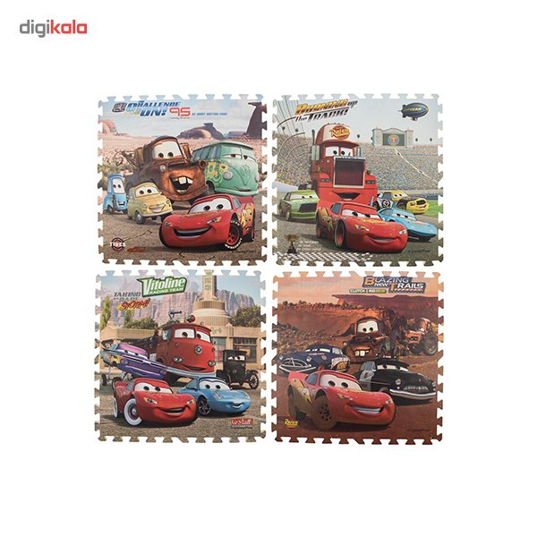 تشک پازلی دیزنی مدل The Cars Lightning McQueen