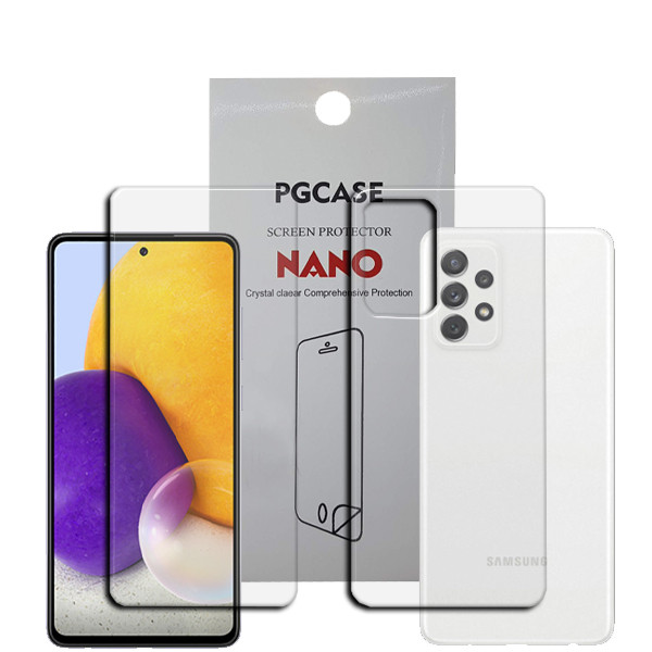 محافظ صفحه نمایش مدل Star Max مناسب برای گوشی موبایل سامسونگ Galaxy A72 به همراه محافظ پشت گوشی