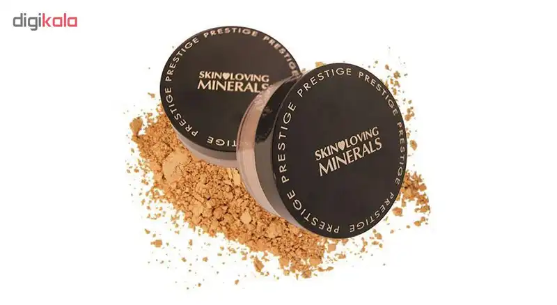 پودر تثبیت کننده و پایانی پرستیژ مدل GENTLE FINISH MINERAL شماره MFN-02