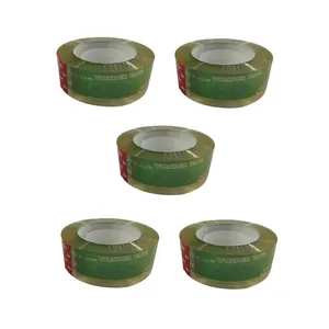 چسب نواری کریستال کلیر مدل wonder عرض 1.8سانتی متر کد 007 بسته 5 عددی