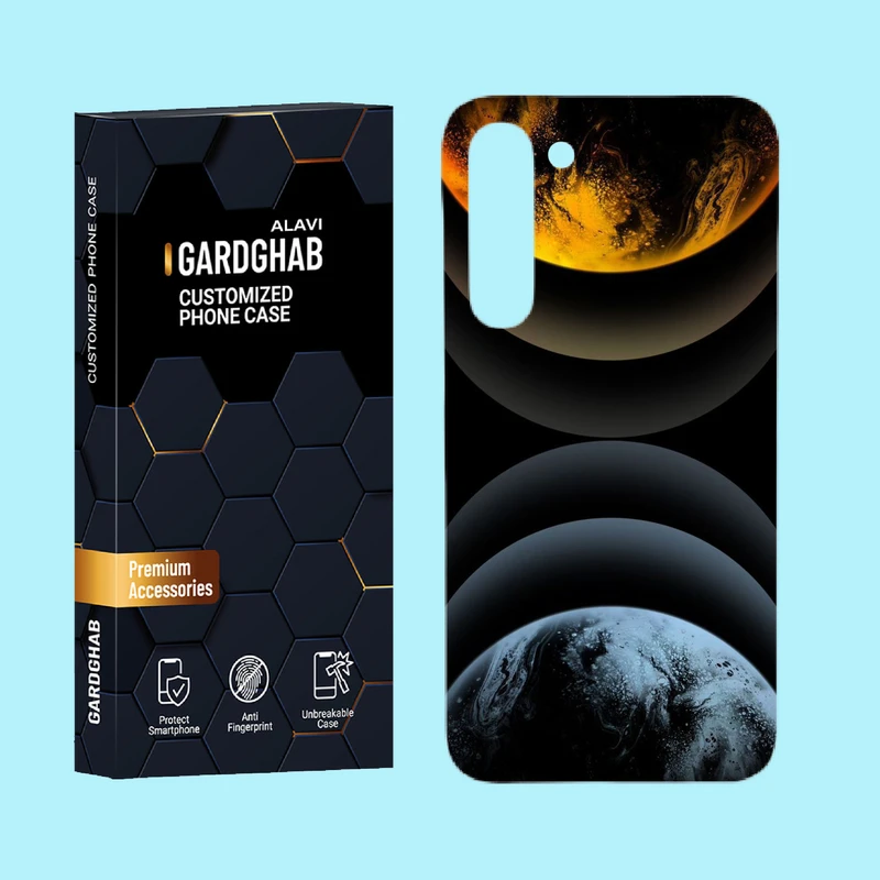 کاور گارد قاب علوی مدل هنری مناسب برای گوشی موبایل سامسونگ Galaxy S23 Plus