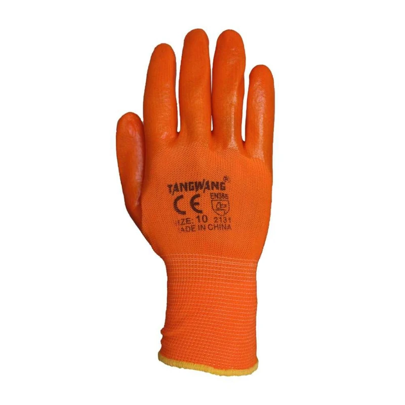 دستکش ایمنی تانگ وانگ مدل ژله ای بسته 12 عددی