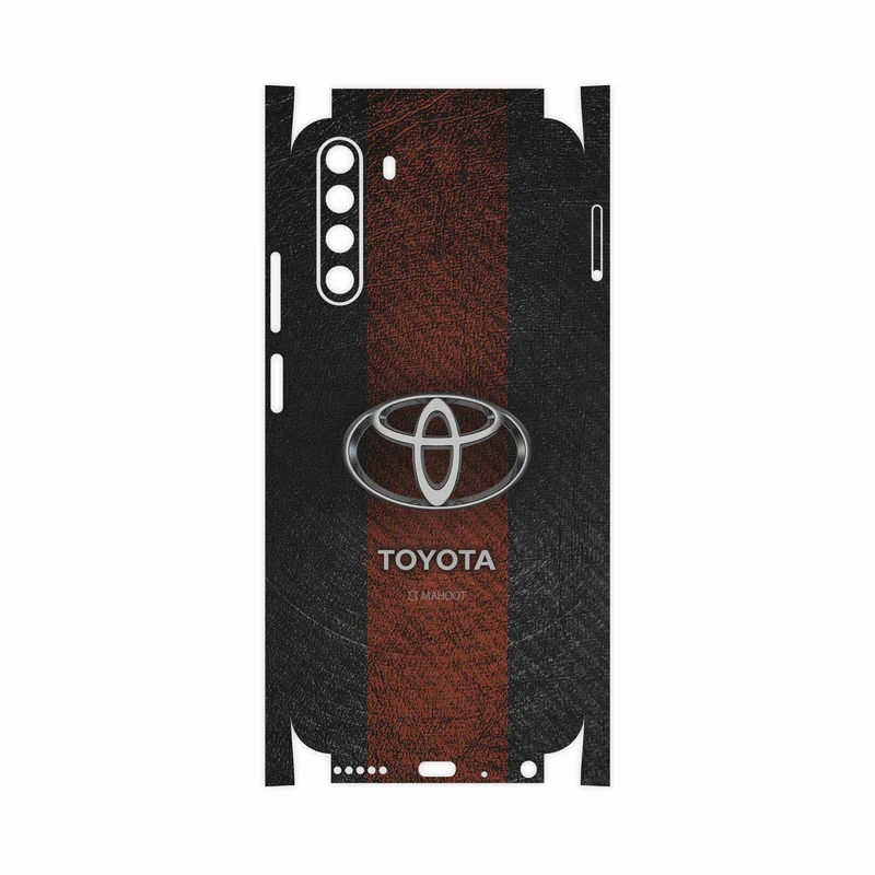برچسب پوششی ماهوت مدل TOYOTA-Logo-FullSkin مناسب برای گوشی موبایل جی پلاس X10