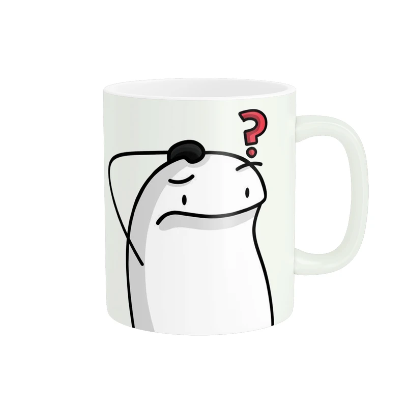 ماگ پاد آفرین مدل فانتزی و بامزه شخصیت ترند میم اینترنتی میقولی کاراکتر پرسشگر کد45