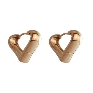 گوشواره زنانه ژوپینگ مدل قلب کد AAC-31