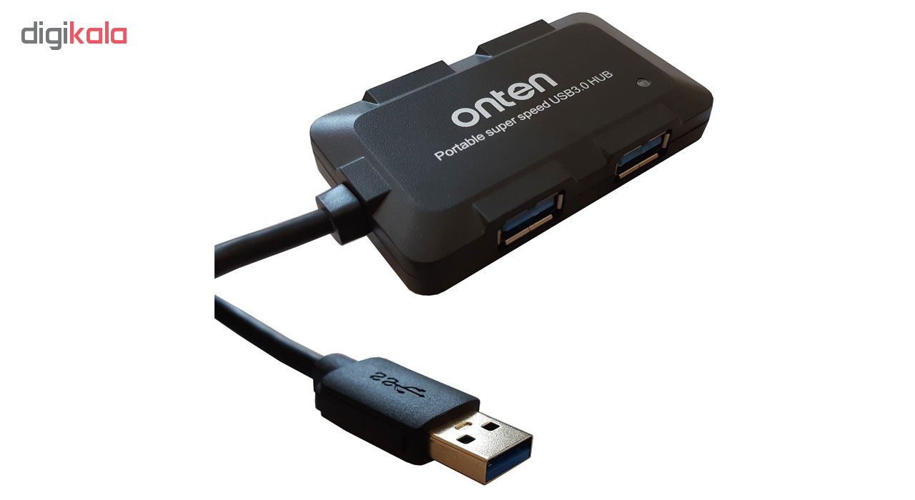 هاب 4 پورت USB 3.0 اونتن مدل OTN-8102B