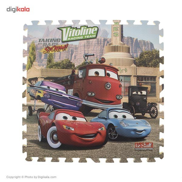 تشک پازلی دیزنی مدل The Cars Lightning McQueen