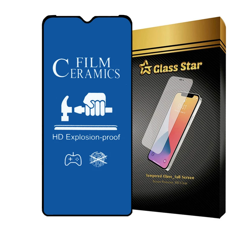 محافظ صفحه نمایش سرامیکی مات گلس استار مدل BLUECRMS مناسب برای گوشی موبایل شیائومی Poco M5