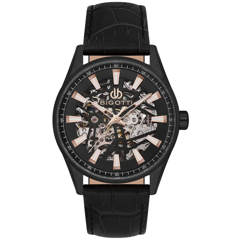 ساعت مچی عقربه‌ای اتوماتیک مردانه بیگوتی مدل BG.1.10595-5
